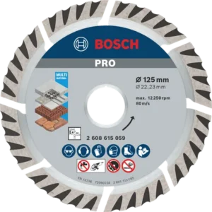 Diamantkapskiva Bosch Universal för sten och betong 125 x 22,23 mm, 1 st