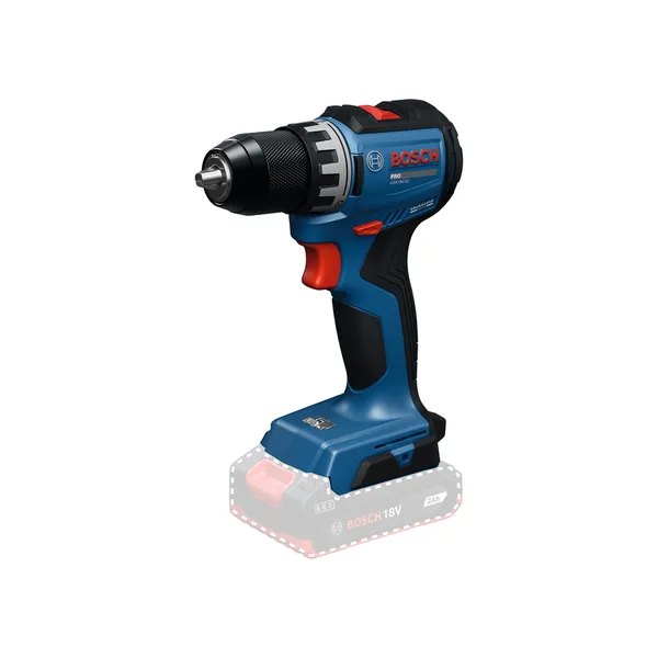 Batteridriven borrskruvdragare Bosch PRO GSR18V-52, 25/52 Nm 1900 varv/min