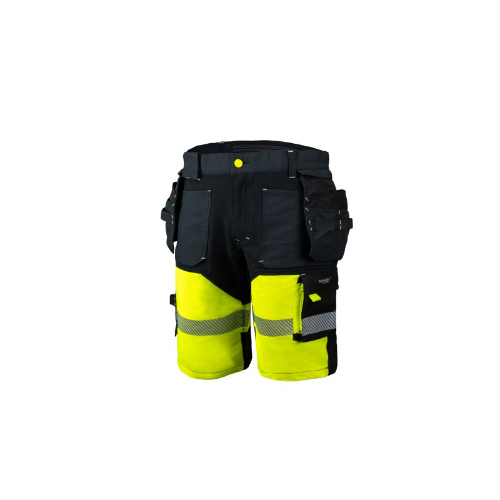 Stretch Plus Rewelly Shorts svart/gul