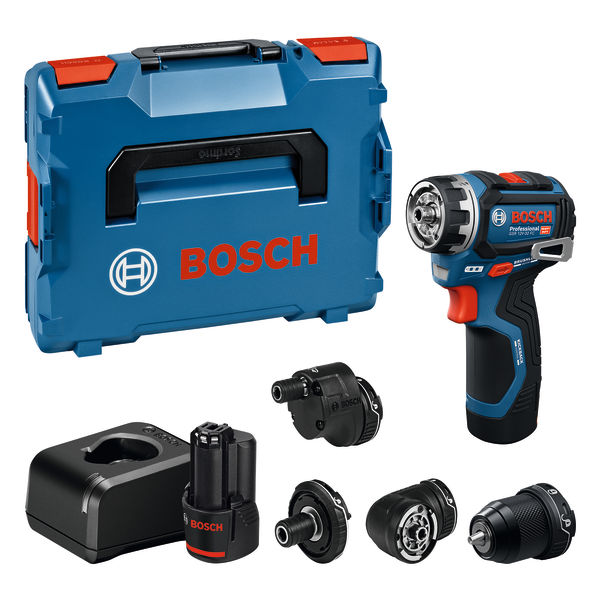 Skruvdragare Bosch GSR 12V-32 FC, GAL 12V-20, GFA M/X/E/W, 2x2.0Ah, L-BOXX