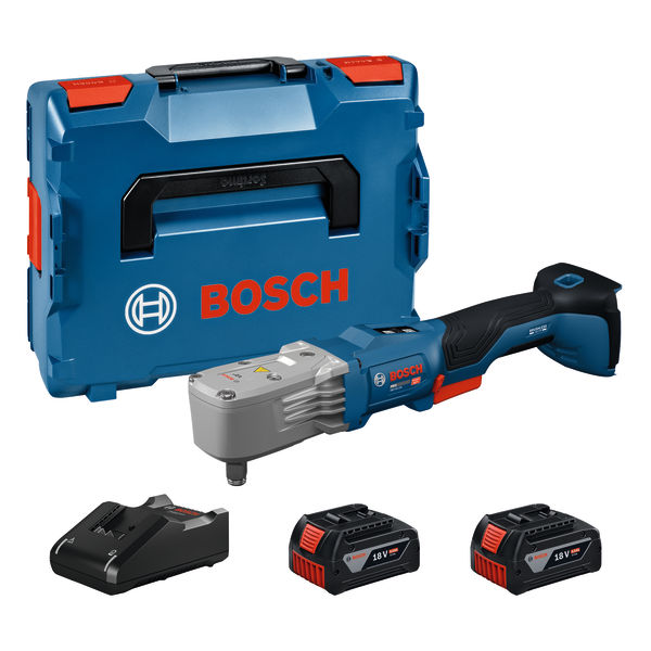 Sladdlösa mutterdragare Bosch GRS18V-330, GAL 18V-40, 2x4.0Ah, L-BOXX