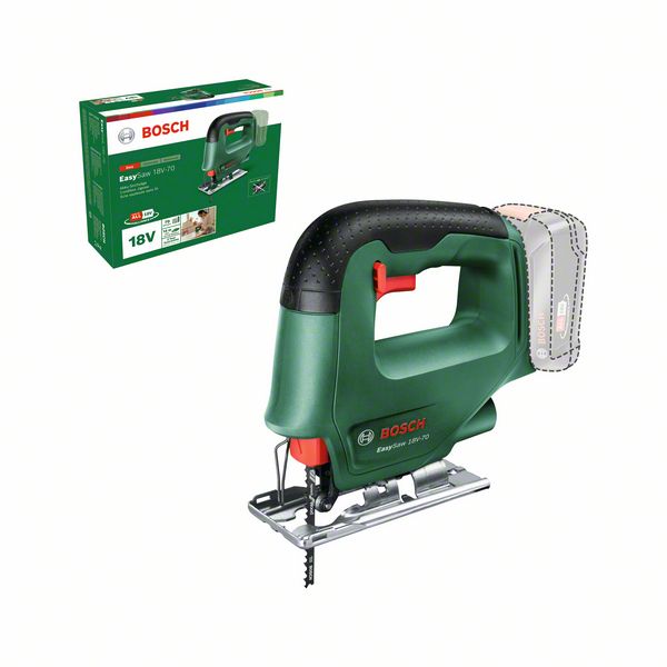 Sladdlös sticksåg Bosch Green EasySaw 18, SOLO