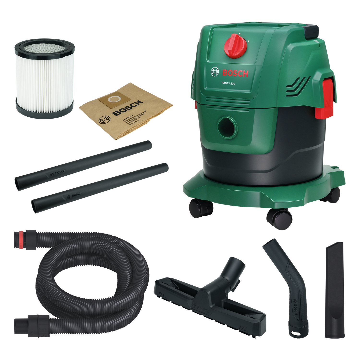 Universaldammsugare Bosch Green PAS 15-200