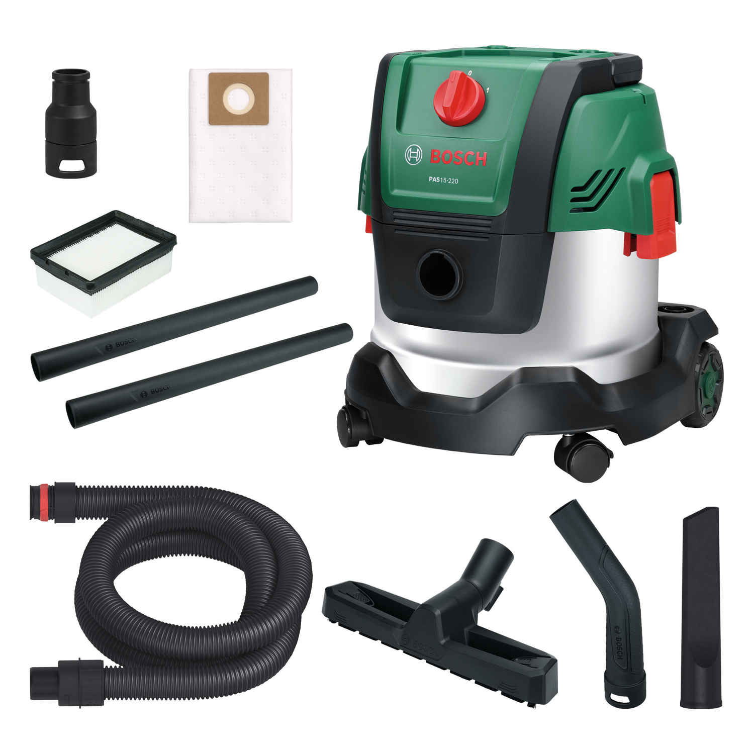 Universaldammsugare Bosch Green PAS 15-220