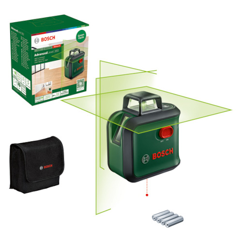 Hårkorslaser Bosch Green AdvancedLevel 360