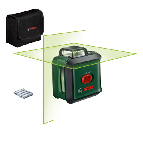 Korslinjelaser Bosch Green UniversalLevel 360