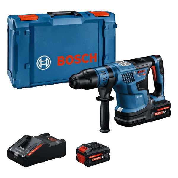 Sladdlös borrhammare med SDS max Bosch GBH18V-36, 2xEXBA18V-80, EXAL18V-160, L-BOXX