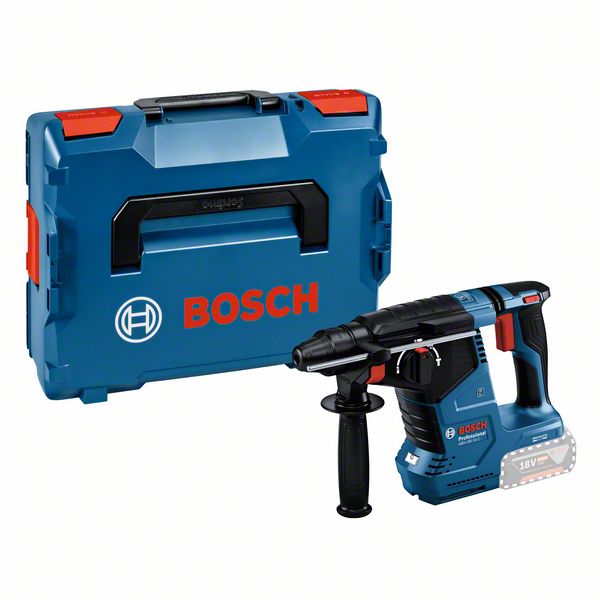 Sladdlös borrhammare med SDS plus Bosch GBH 18V-24 C L-Boxx, SOLO