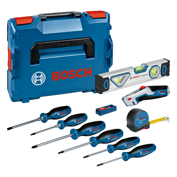 Blandad skruvmejselsats Bosch set, L-BOXX