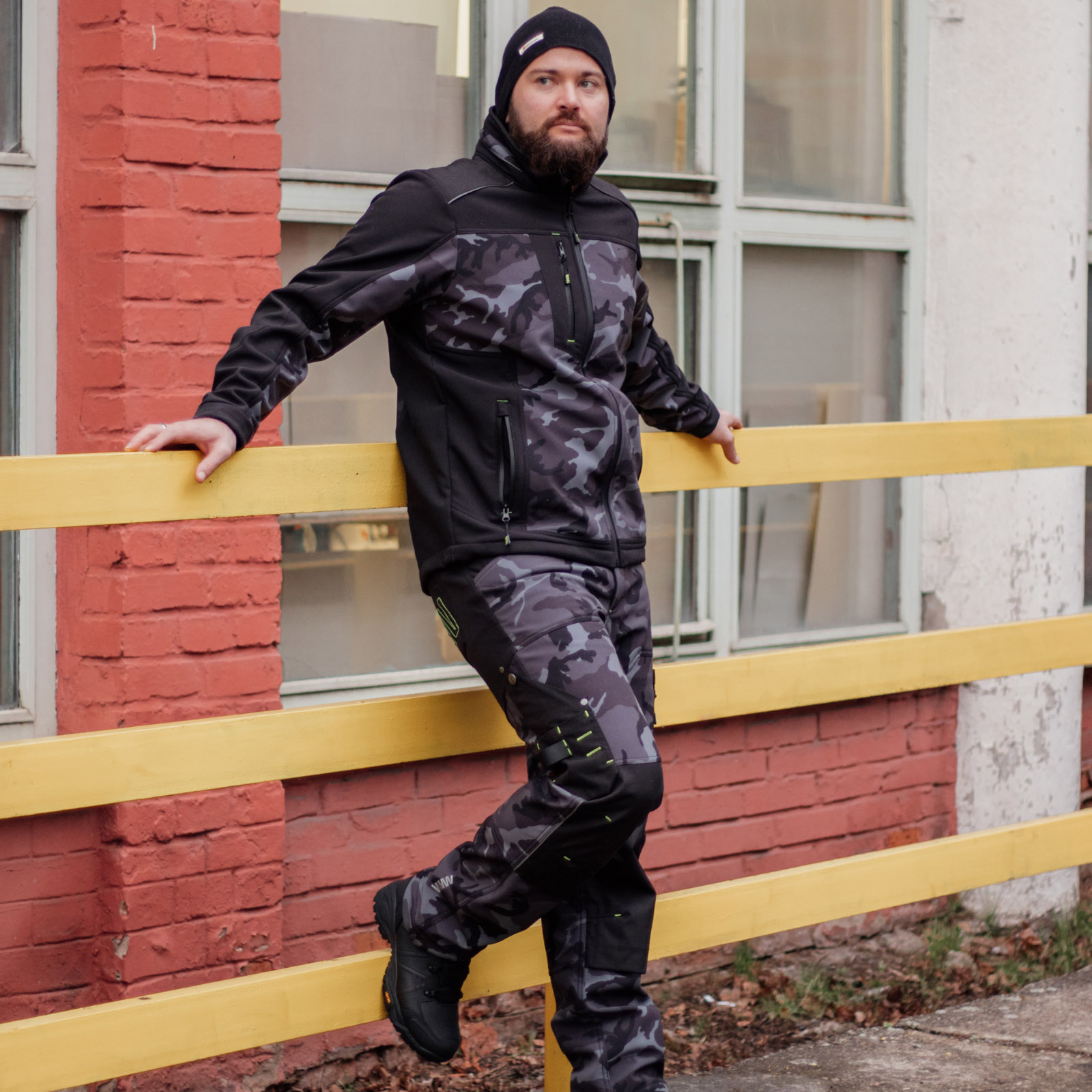 Softshell stretchjacka Bennon Camos - Bild 6