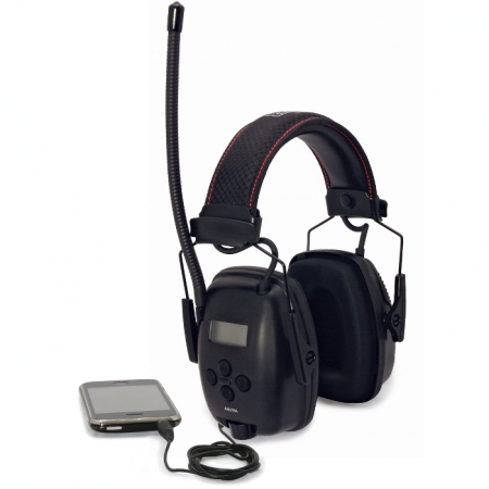 Digitala hörselkåpor med FM-radio Honeywell Howard Leight, 29 dB