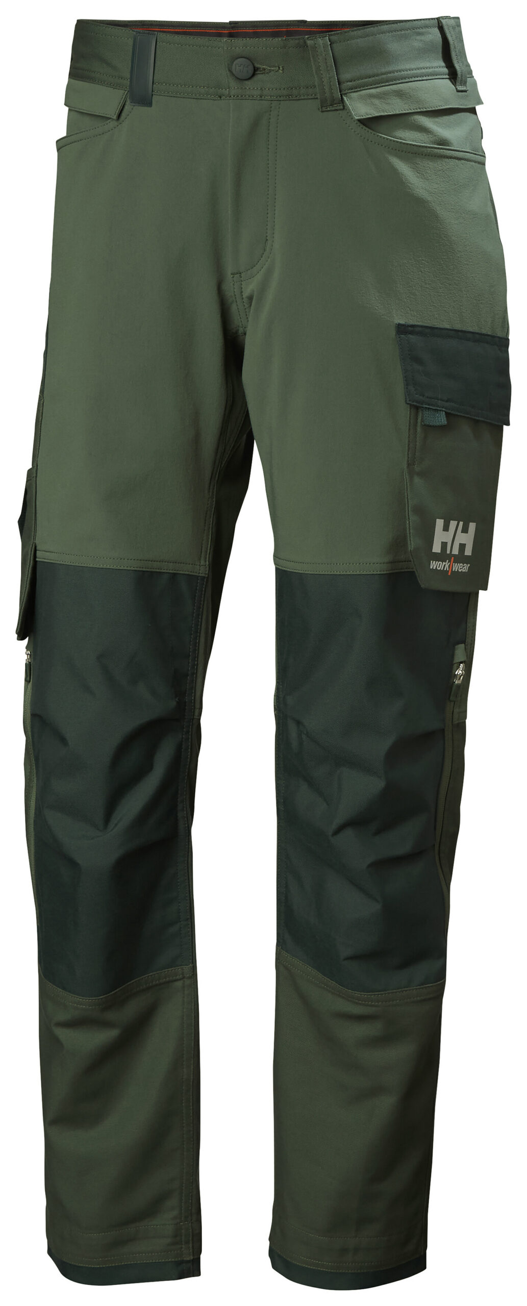 Byxor Helly Hansen Oxford 4X CNCT, granngrön/mörk granngrön