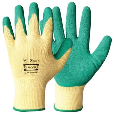 Latexbelagda handskar Granberg 108.3110