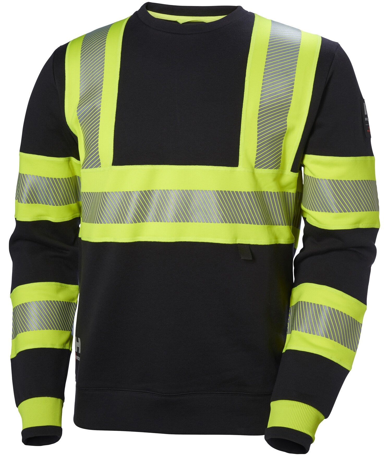 Sweatshirt Helly Hansen ICU, gul/mörkgrå