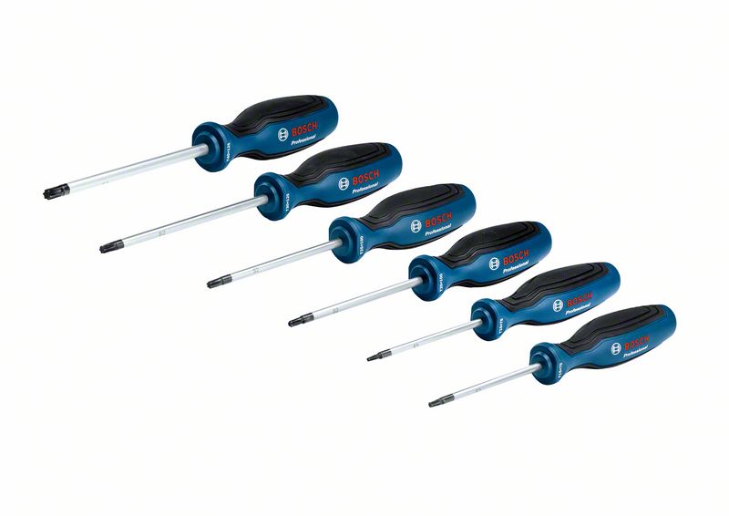 Bosch Skruvmejselsats TX, 6 delar