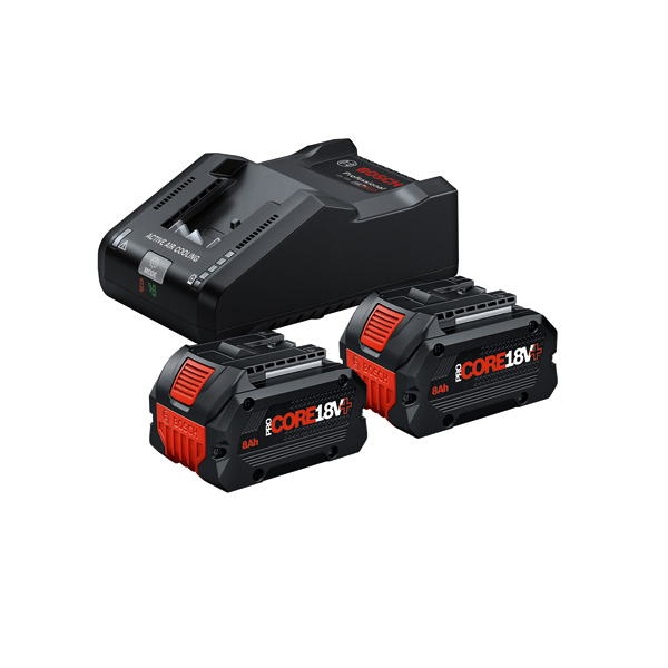 Startset Bosch Starter Set PC, GAL 18V-160, Carton, 2x8.0Ah