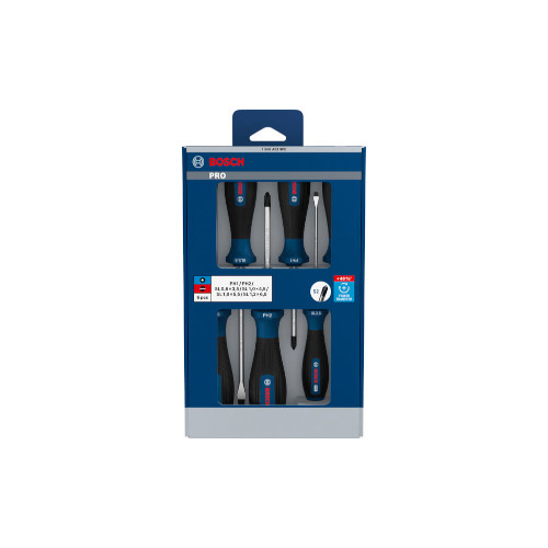 Bosch PRO skruvmejselsats PH/SL i 6 delar