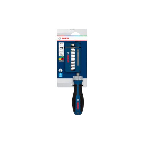 Bosch Sats med bitsspärrskruvmejsel, 18 st. bits