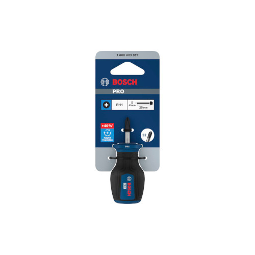 Bosch PRO kort skruvmejsel PH1 x 25 mm