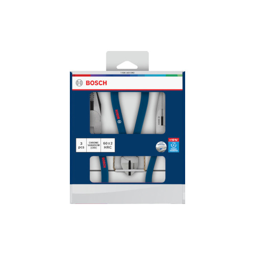 Bosch Tångsats, doppade, glidfria handtag, 3 st.