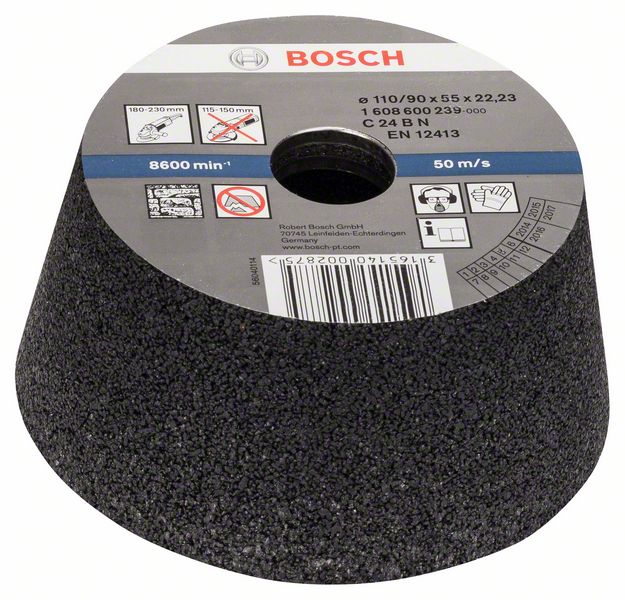 Bosch PRO Stone konisk slipskål, 90x110x55 mm, G24