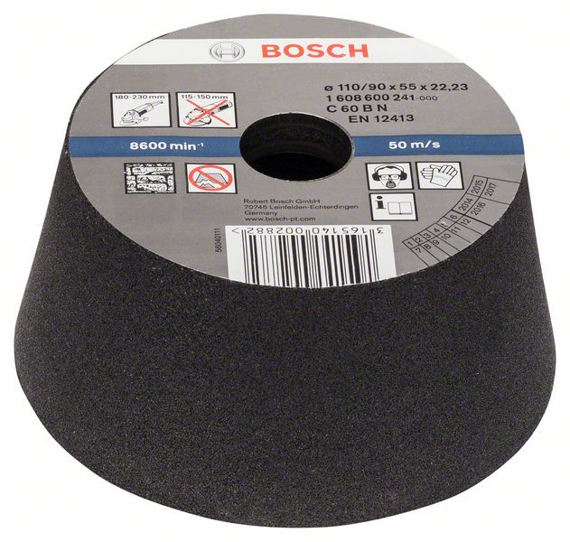 Bosch PRO Stone konisk slipskål, 90x110x55 mm, G54