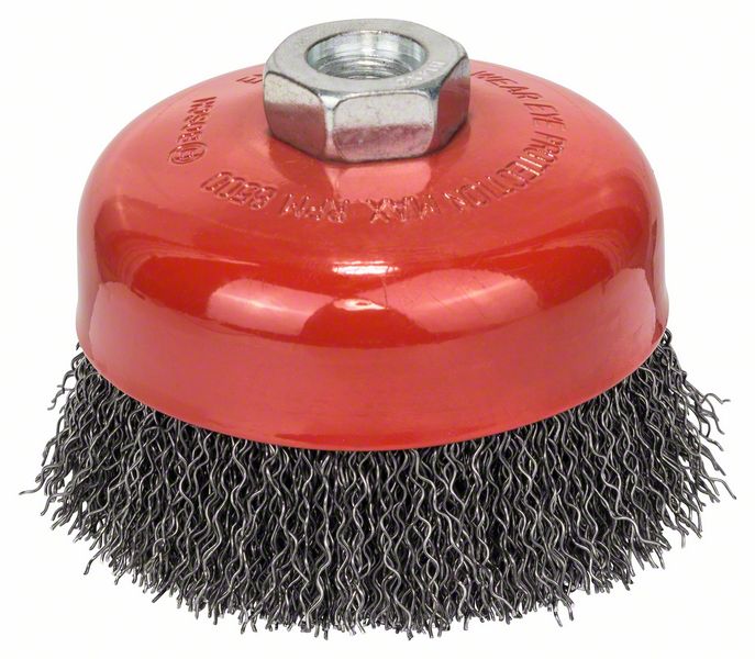 Bosch PRO Metal clean, stålborste, 100 x 0,5 mm, gänga