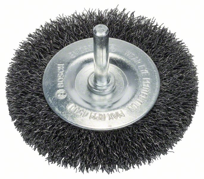 Bosch PRO Metal clean-stålborste, rakt skaft, 75x0,2 mm