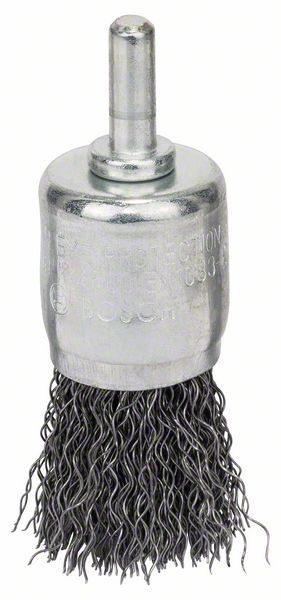 Bosch PRO Metal clean-ändborste, rakt skaft, 25x0,3 mm