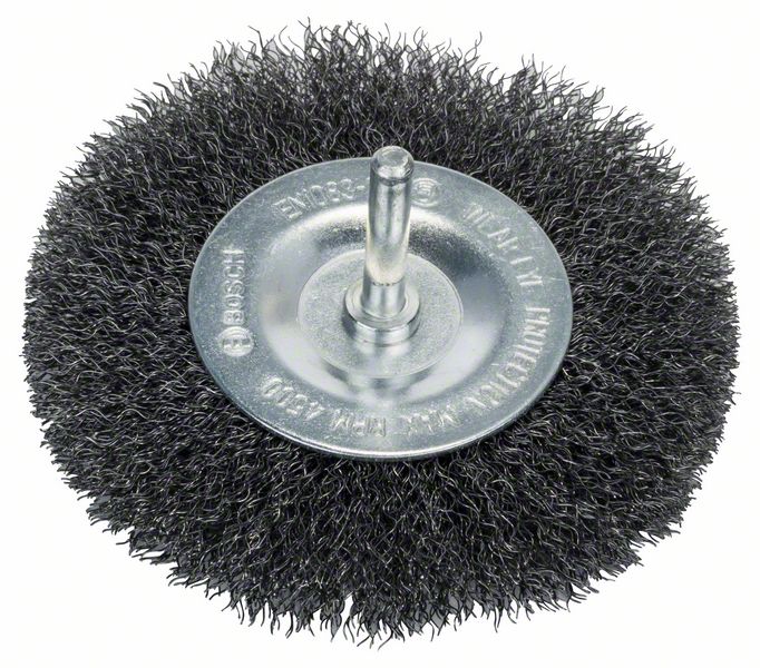 Bosch PRO Metal clean-stålborste, rakt skaft, 100x0,2 mm