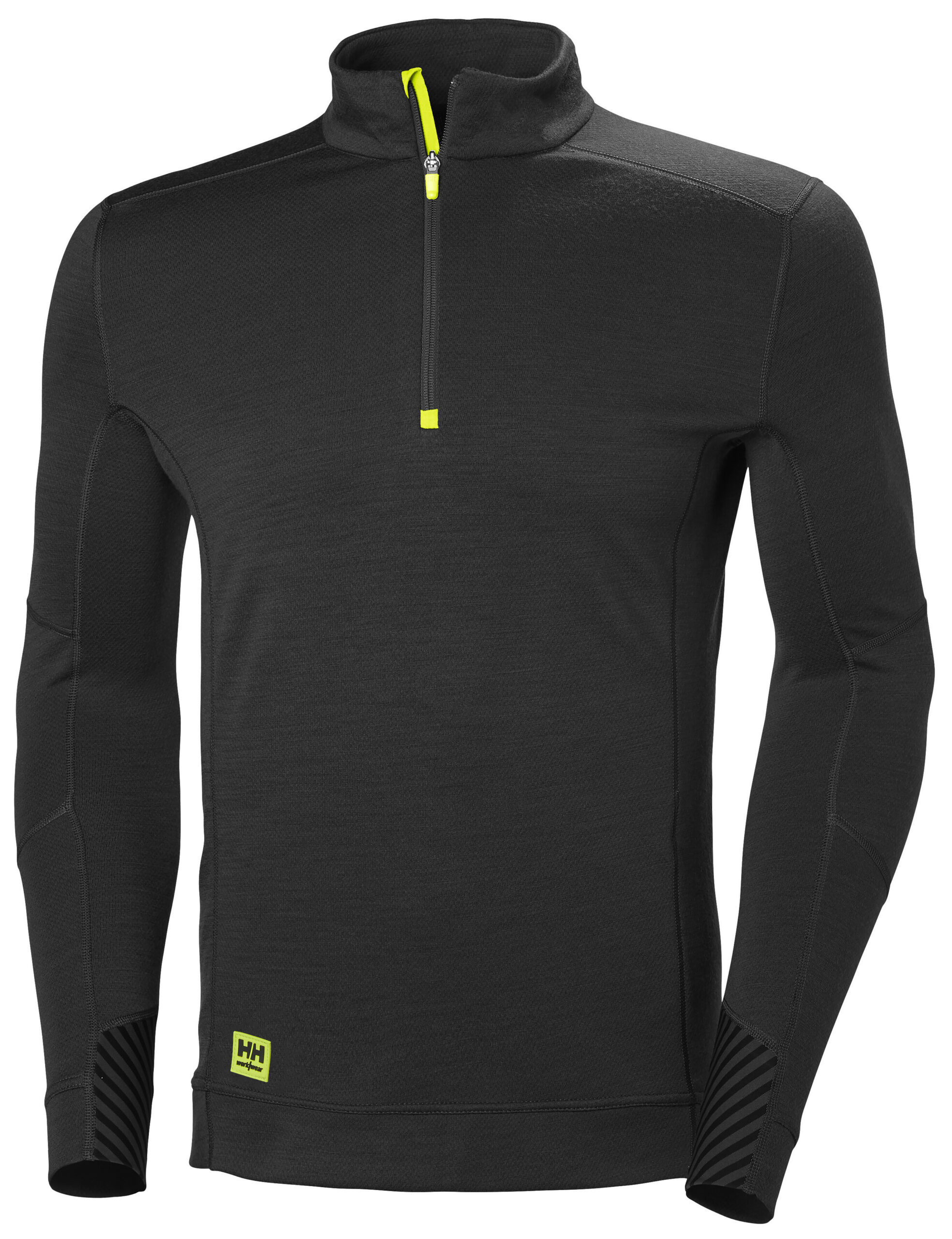 Underställströja med halv dragkedja Helly Hansen LIFA, svart