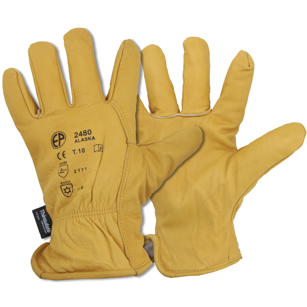 Vinterhandskar i läder Eurotechnique 2480 Alaska