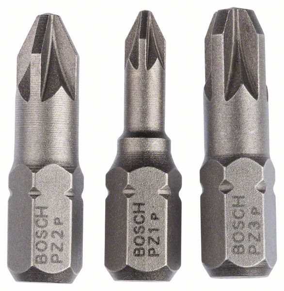 Bosch Skruvdragarbitsset i 3 delar, Extra Hard
