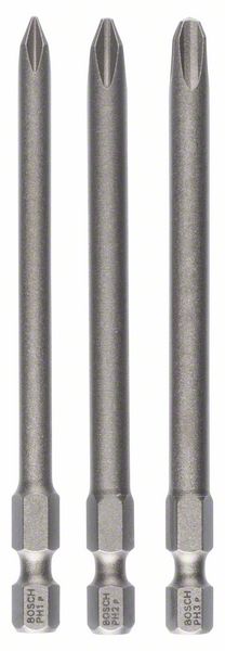 Bosch 3-delars skruvbitssats, extrahårda