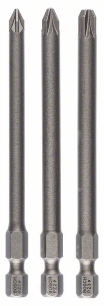 Bosch 3-delars skruvbitssats, extrahårda