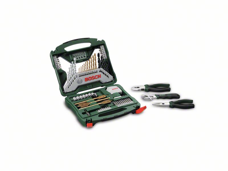 Handverktygssats Bosch Titanium, 70 st