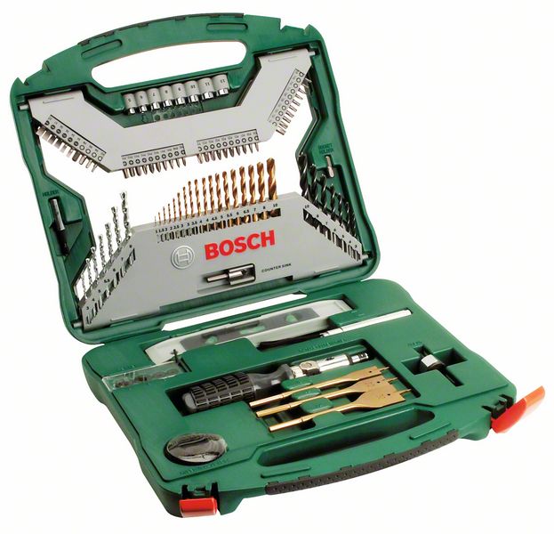 Sats Bosch Titanium, 100 delar