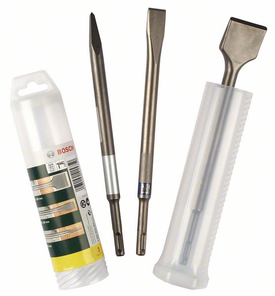 SDS plus mejselsats Bosch SDS, 3 st