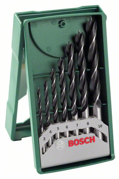 Borrsats Bosch trä, 7 st