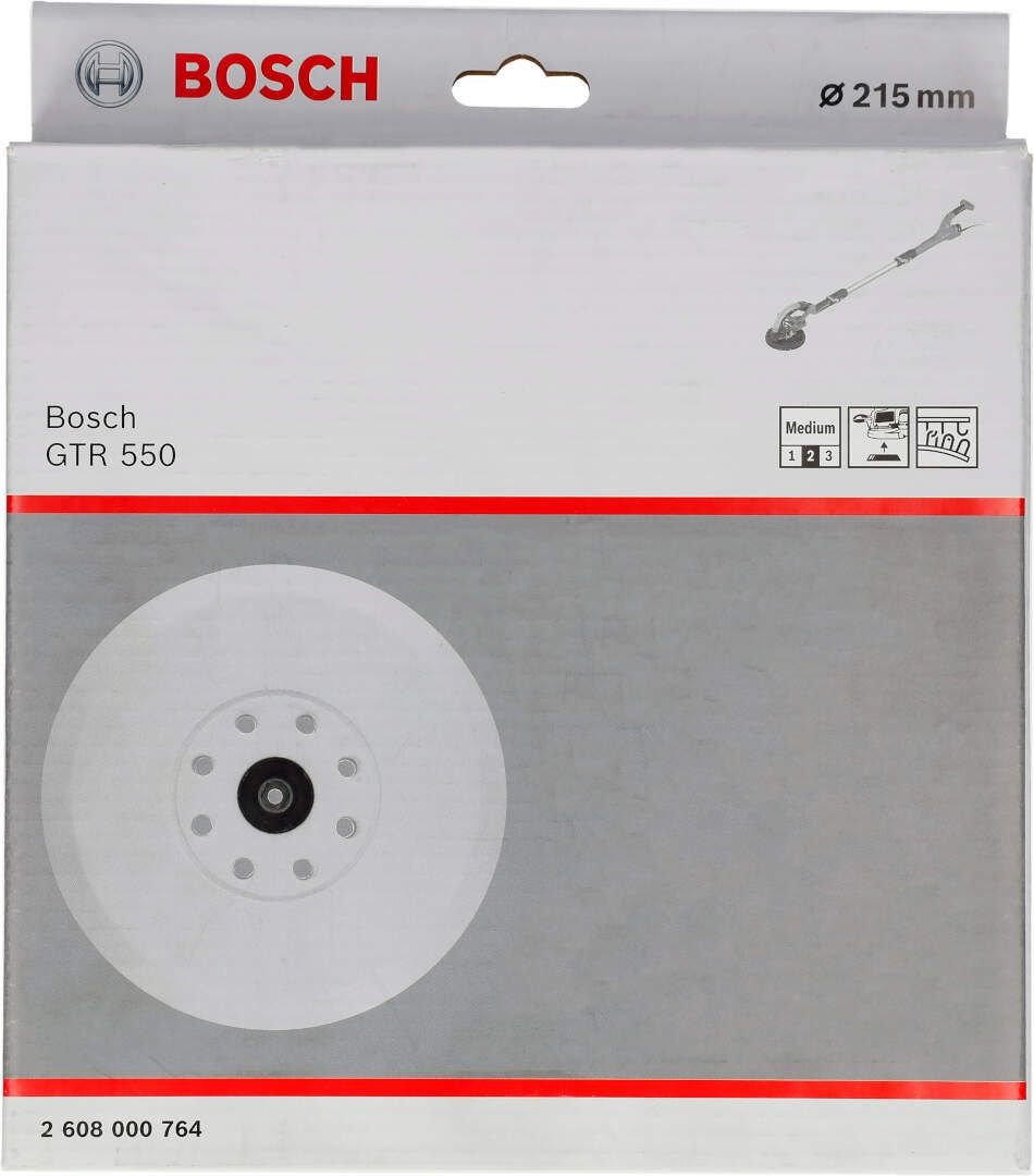 Sliptallrik Bosch GTR 215 mm, medel