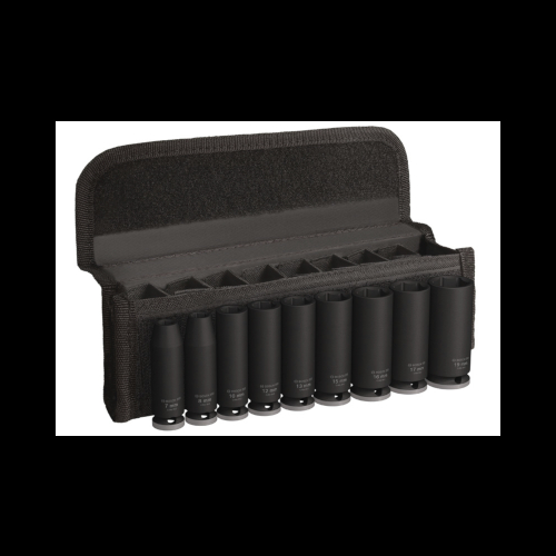 Bosch PRO Impact Socket Set, 3/8", djup, 9 st