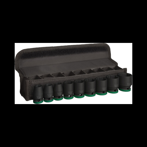 Bosch PRO Impact Socket Set, 1/2", standard, 9 st