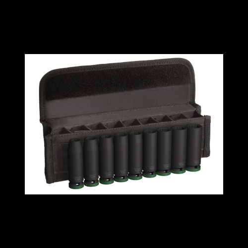 Bosch PRO Impact Socket Set, 1/2", djup, 9 st