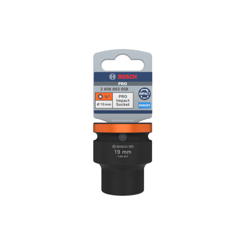 Bosch PRO Impact Socket, 3/4", 19 mm, standard
