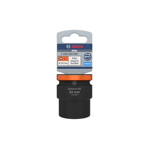 Bosch PRO Impact Socket, 3/4", 24 mm, standard