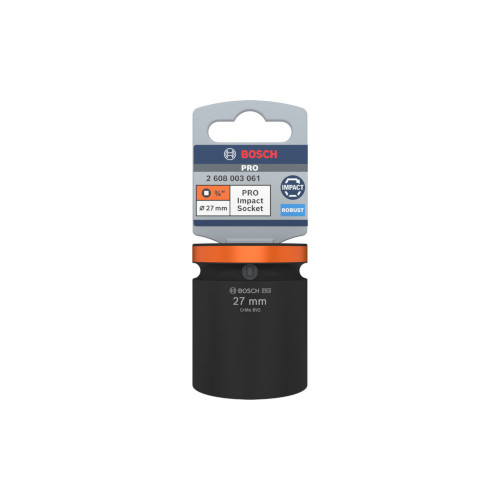 Bosch PRO Impact Socket, 3/4", 27 mm, standard