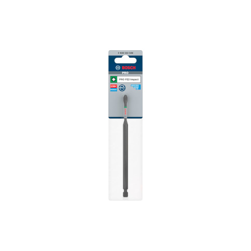 Bosch PRO Pozidriv impact-bits, PZ2, 150 mm