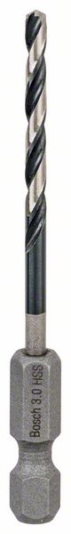 Metallborr Bosch Metallipuuri ø3 mm 72 mm, 1/4", 1 st