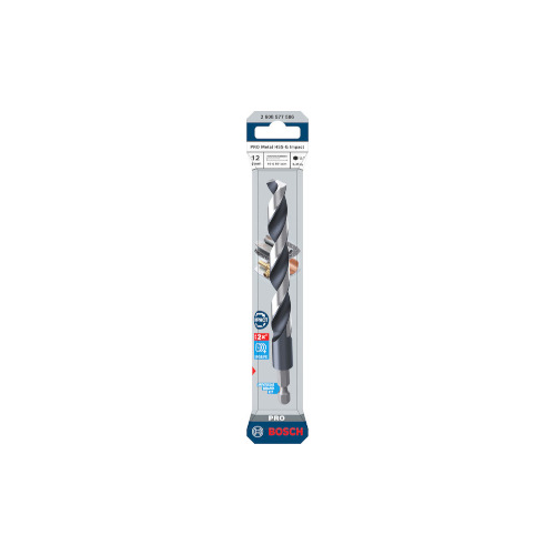 Bosch PRO Metal HSS-G Impact spiralborr, 12x101x151 mm