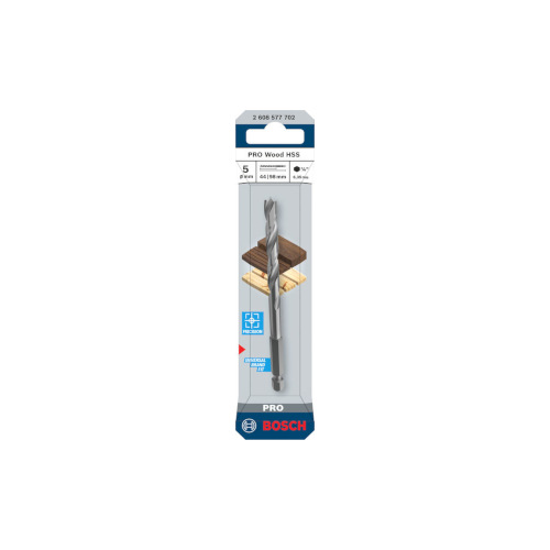 Bosch PRO Wood HSS-träspiralborrr, 5 x 44 x 98 mm